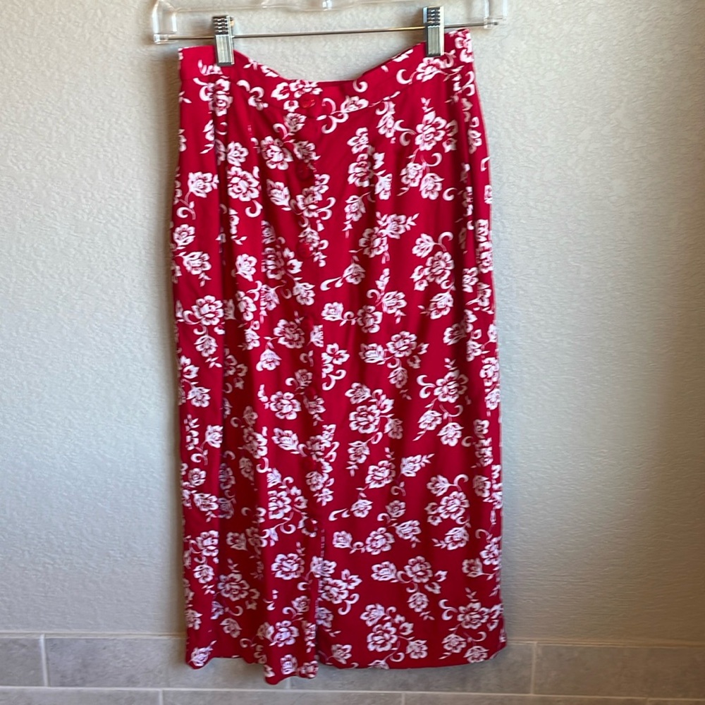 Vintage Liz Claiborne PetiteSportdress midi Skirt